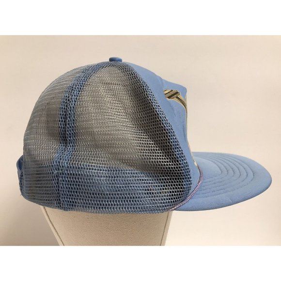 Vintage Seattle Washington Tourist Blue Snapback Hat - Picture 3 of 8